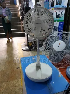 Rechargeable Portable Fan White.