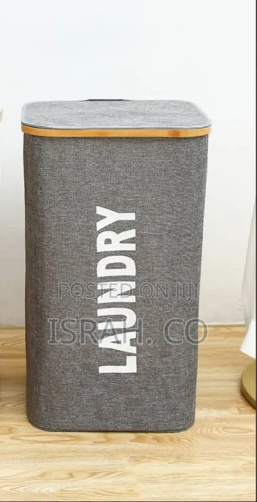 Collapsible Laundry Basket Gray