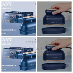 New Sokany Sk-3064 Mini Steam Travel Iron