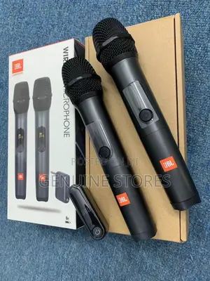 JBL Double Microphones for Proffesional Work.