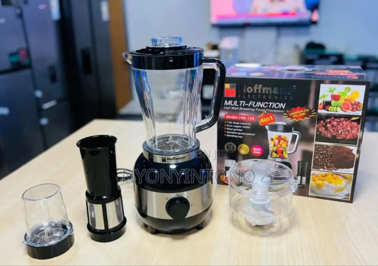 Hoffmans 4 in 1 Blender, Seeve, Chopper and Grinder