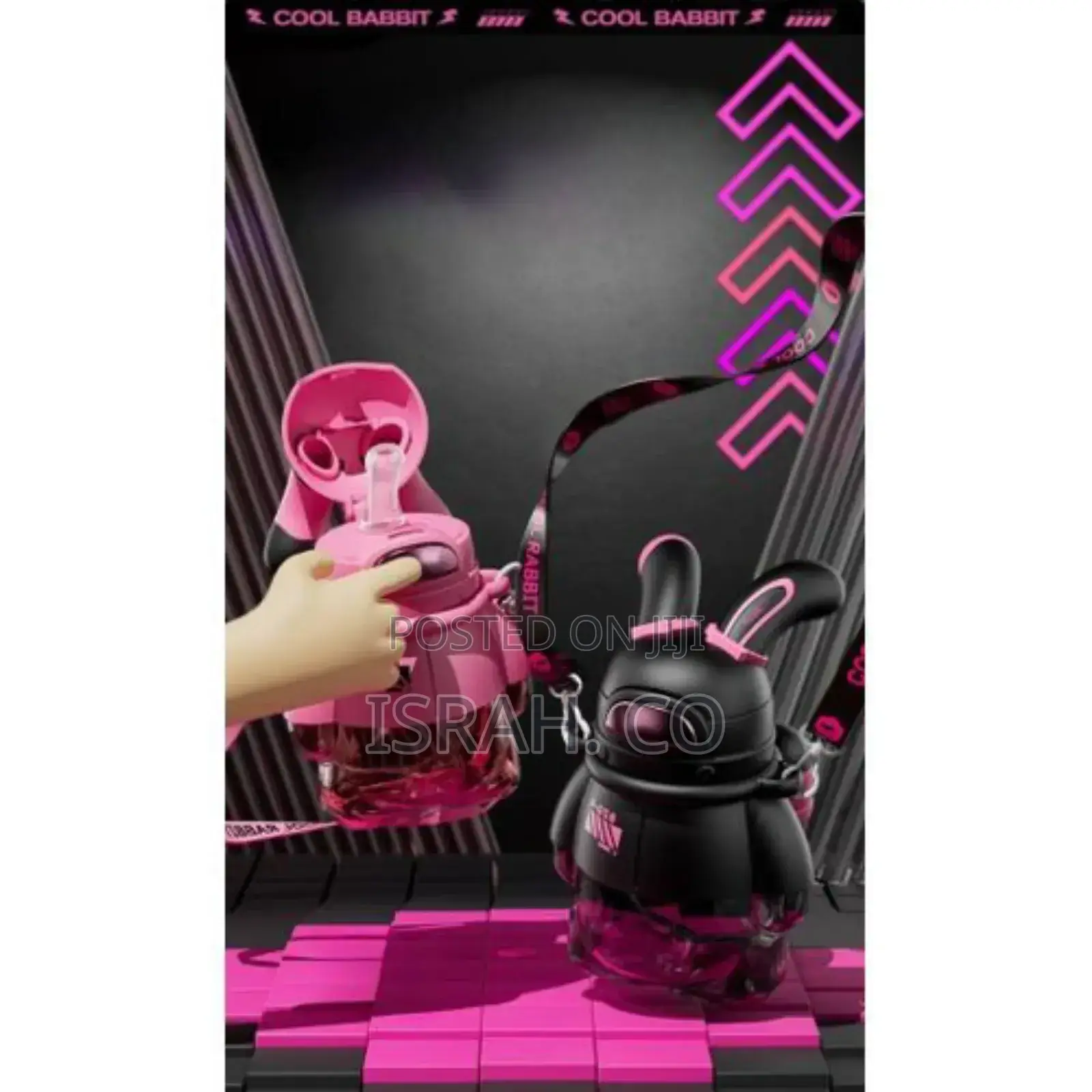 Morden Luxury Portable Space Bunny Kids Vacuum Flask