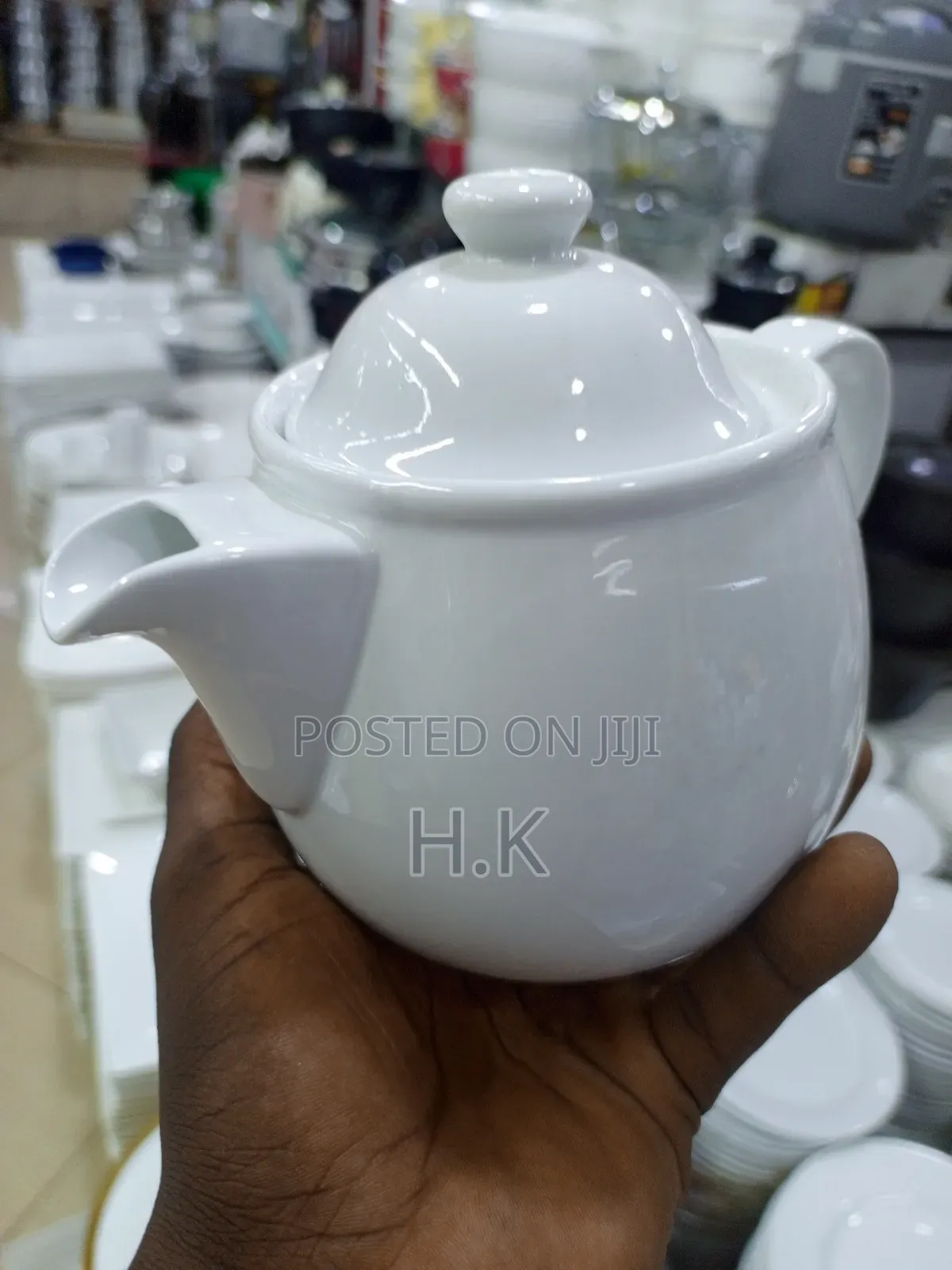 Porcelain Ceramic Teapot
