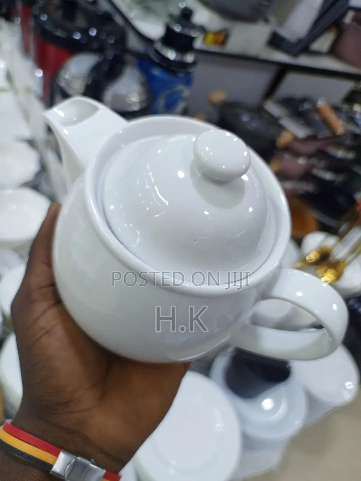 Porcelain Ceramic Teapot