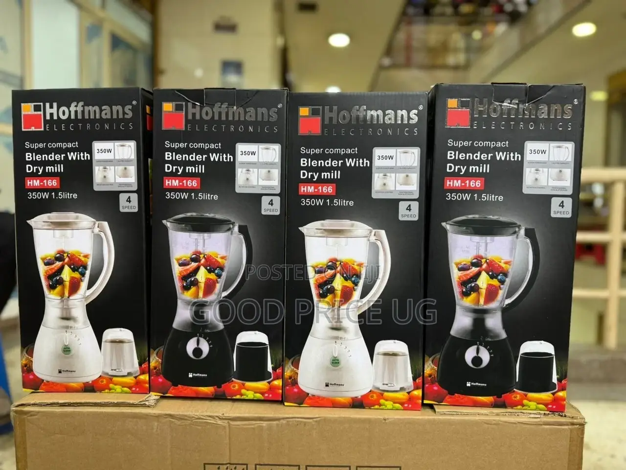 Hoffman Super Compact Blender With Dry Mill