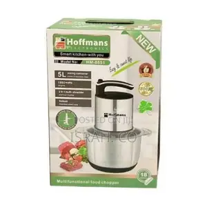 .Hoffmans 5l Stainless Steel Meat Grinder Vegetable