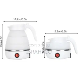 Mini Food Grade Silicone Collapsible Outdoor Folding Kettle
