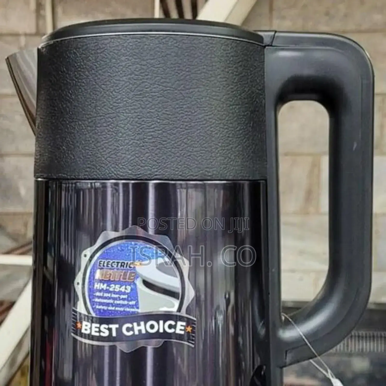 Hoffmans Stainless 2.5l Water Electric Kettle Automatic