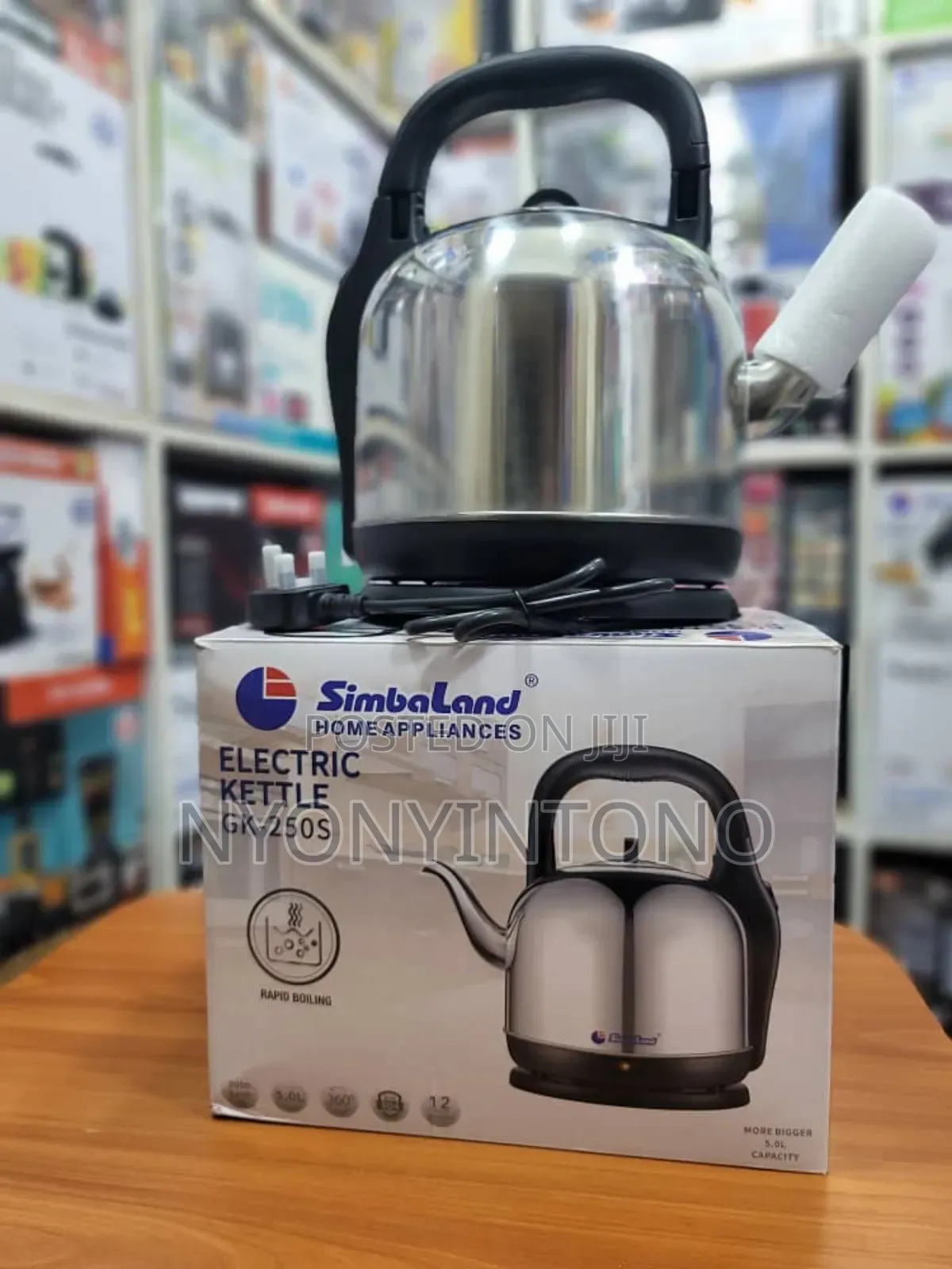 Simbaland 5litres Automatic Cordless Water Kettle