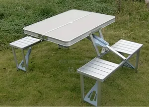 Portable Aluminum Picnic Table (4seats)
