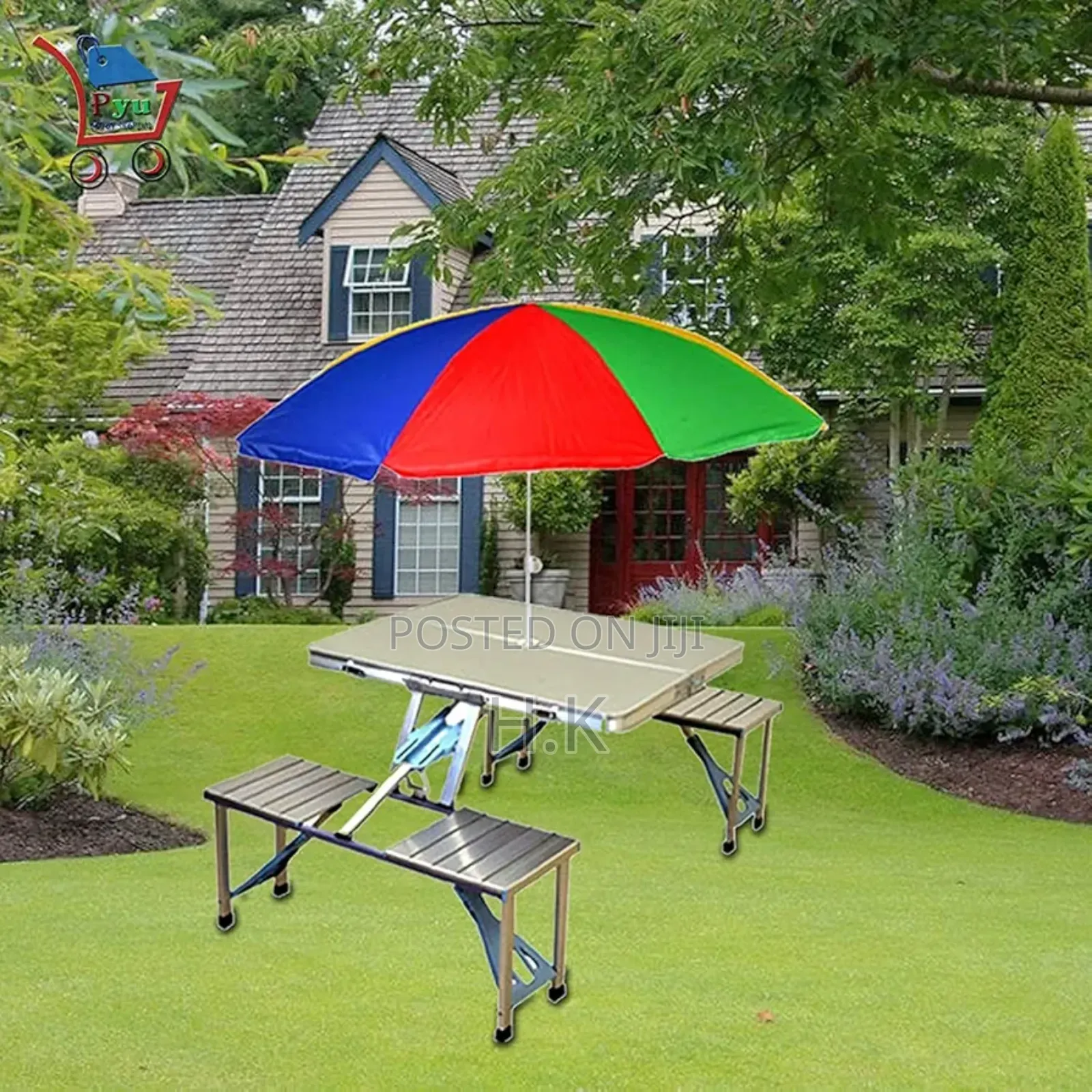 Portable Aluminum Picnic Table (4seats)