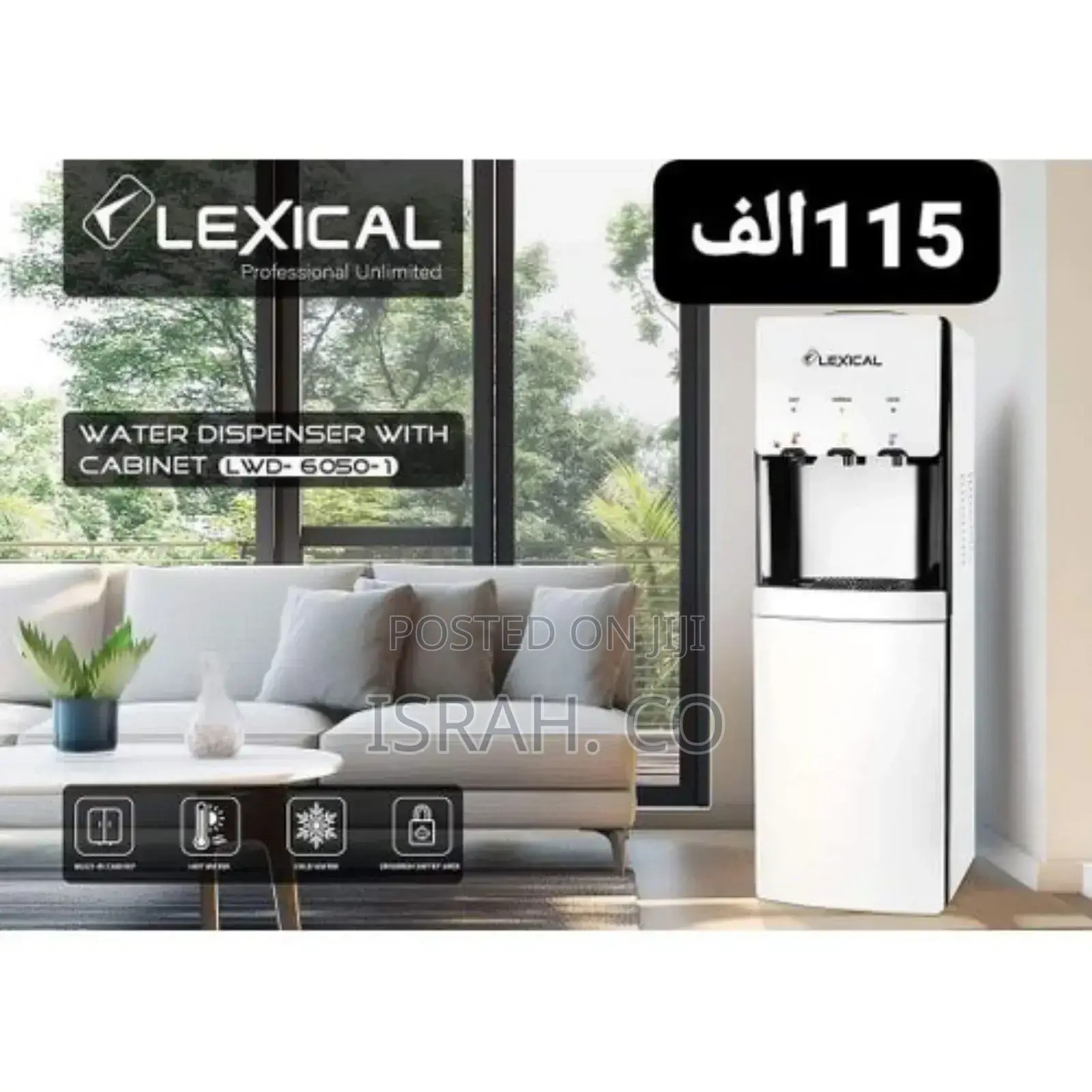 Lexical3 Tap Hotcold Normal Water Dispenser With Compressor