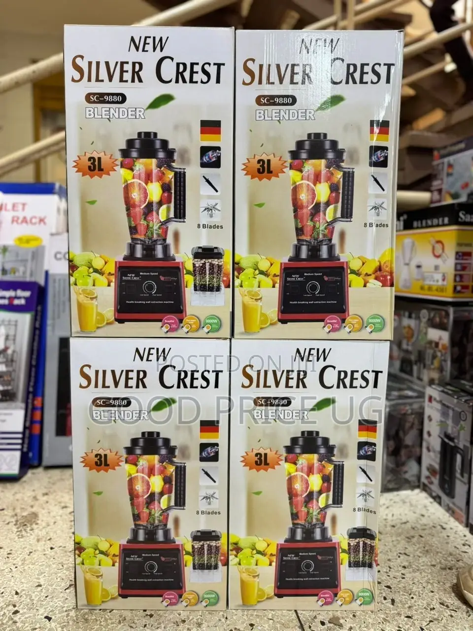 3l New Silver Crest Blender
