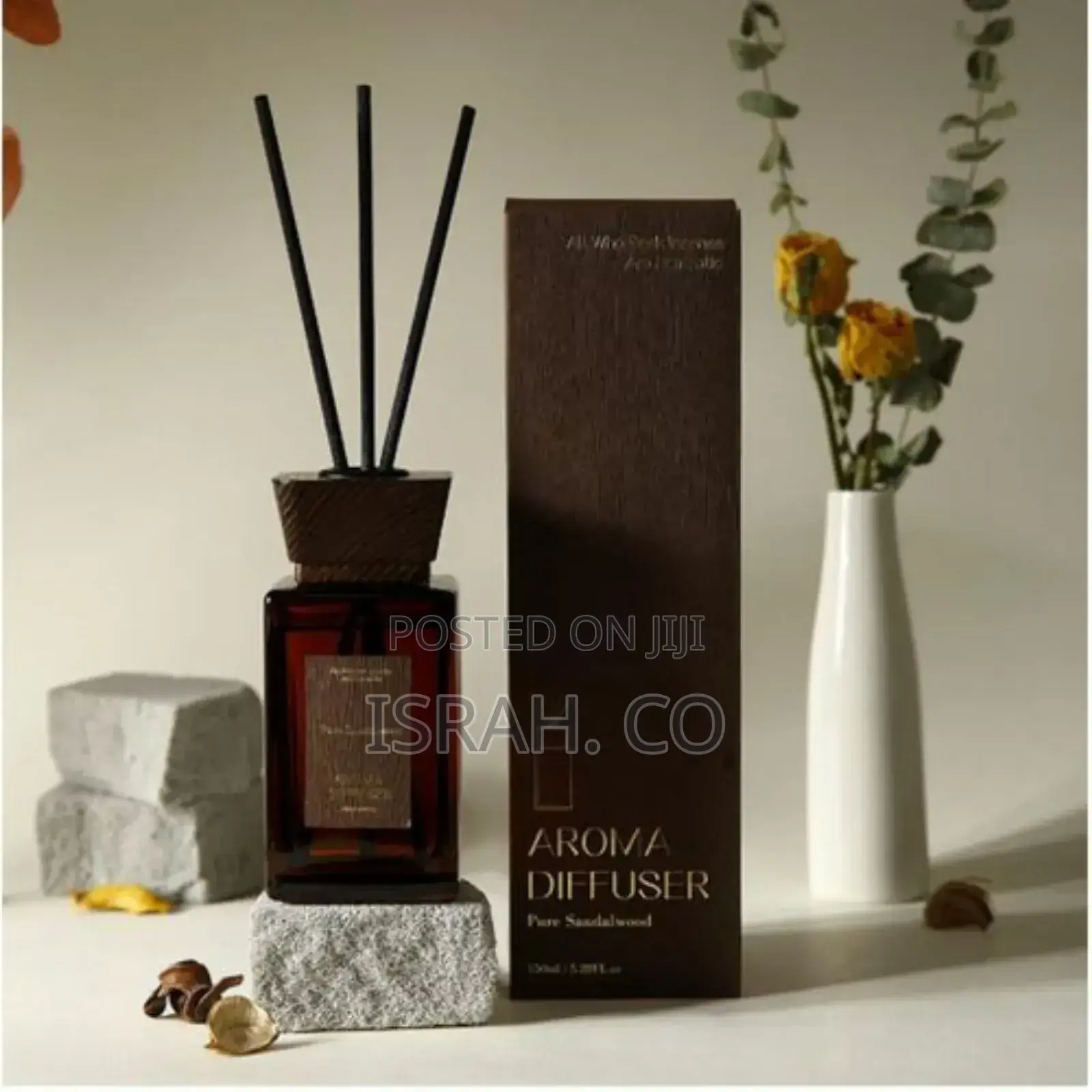 Pure Sandal Wood Incense Luxury Scented Reed Diffuser 150ml