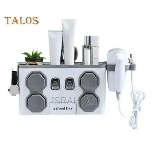 Set 4 Cups Punch-Free Hair Dryer Rack,Self 
