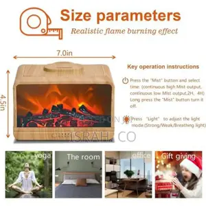 Ultrasonic Cool Mist Humidifier Wax Melt Warmer PTC Coolmist