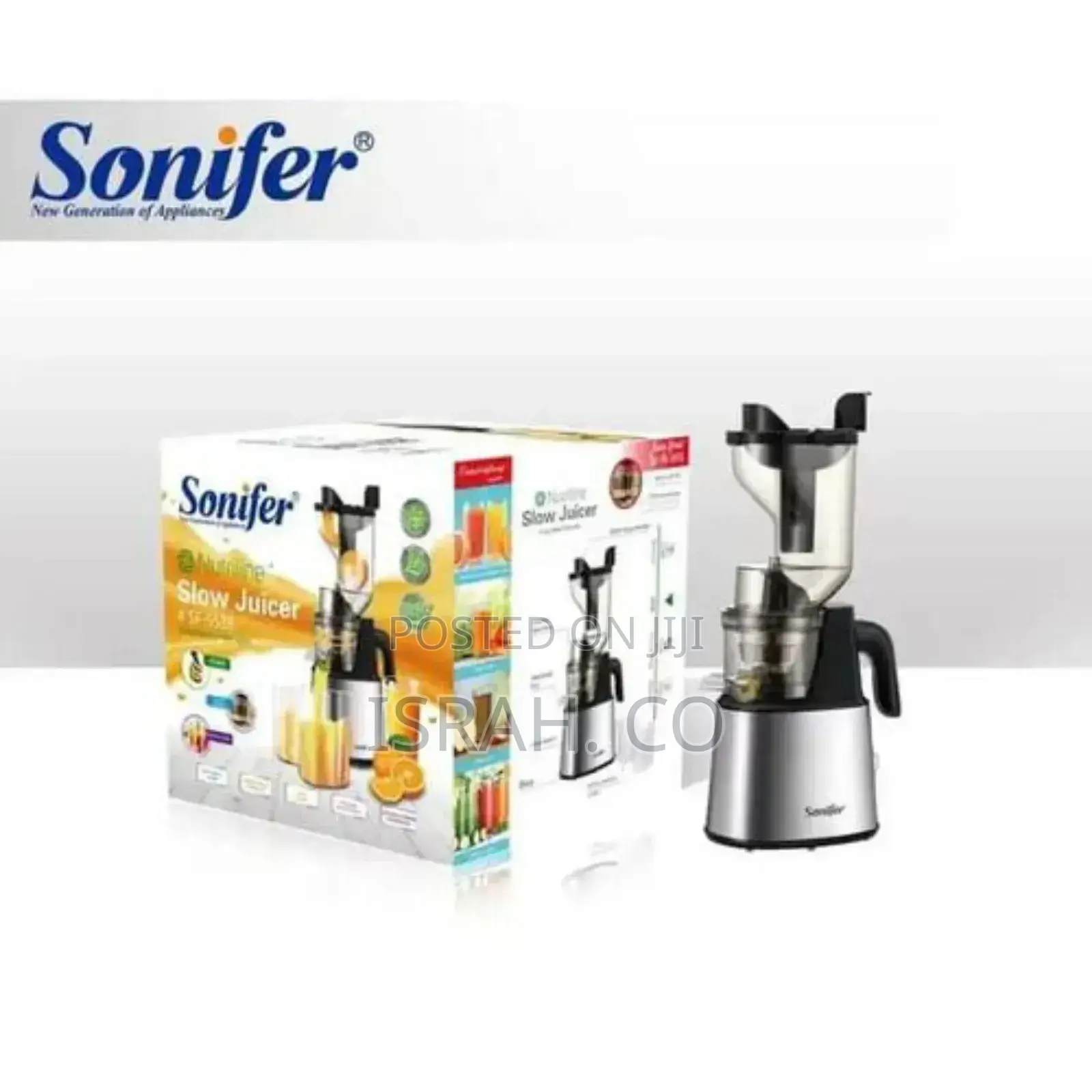 Sonifer Electric Vegetable Citrus Machine Slow Juicer