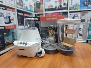 Geepas 3 in 1 High Quality Blender Chopper and Grinder