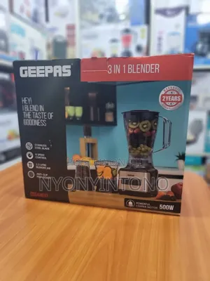 Geepas 3 in 1 High Quality Blender Chopper and Grinder