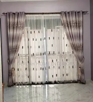 Full Set Curtain for Large Door (6 Meters With Many Gather )