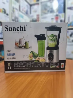 Saachi 2 in 1 High Speed Juice Blender With Smoothie Bottle