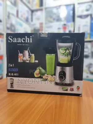 Saachi 2 in 1 High Speed Juice Blender With Smoothie Bottle