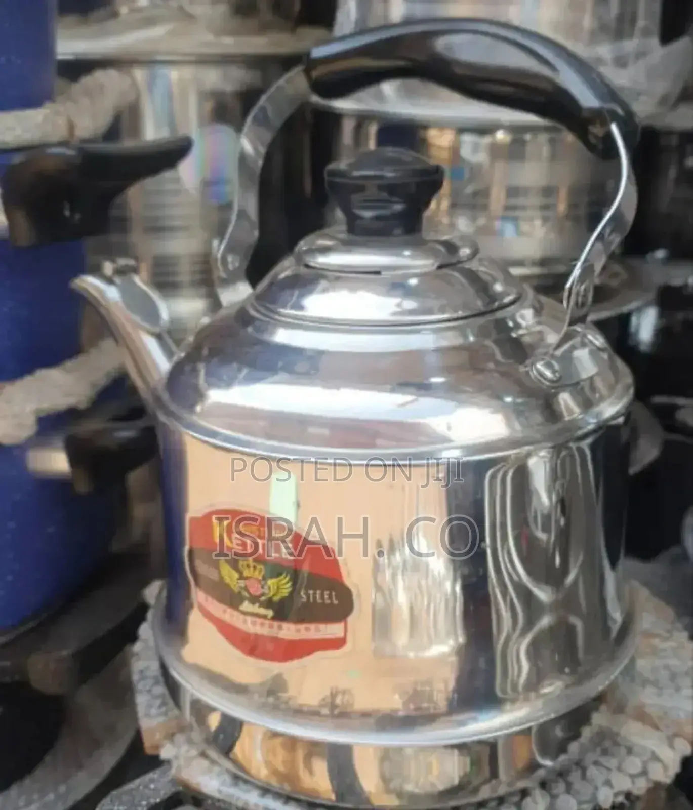 Stainless Hot Water Non Electric Tea Pot