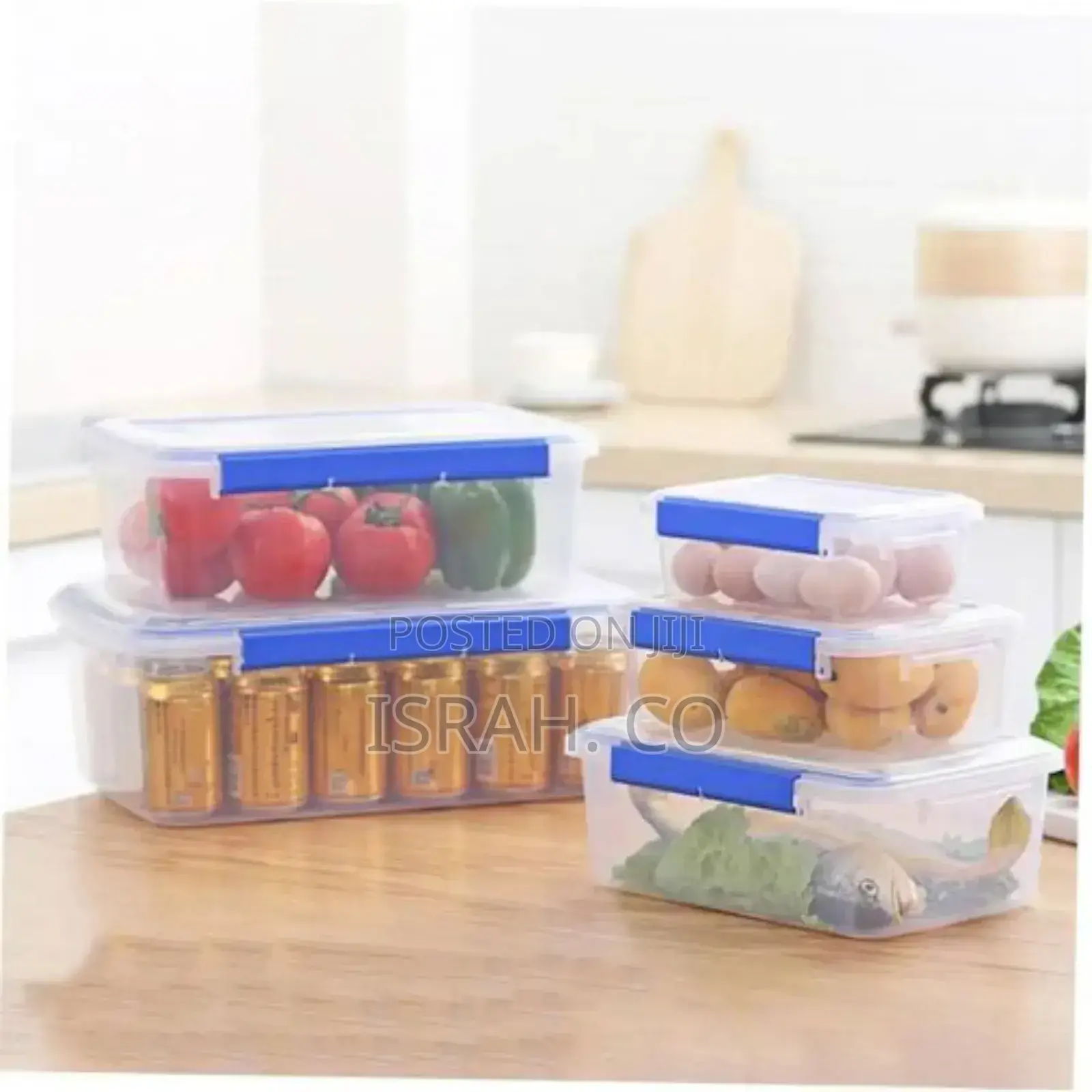 Food Fresh Keeping Box Freezer Storage Box Plastic