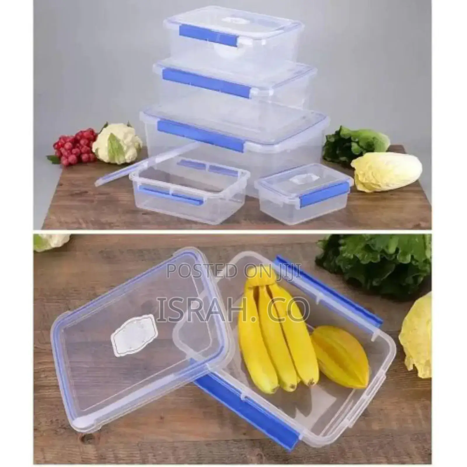 Food Fresh Keeping Box Freezer Storage Box Plastic