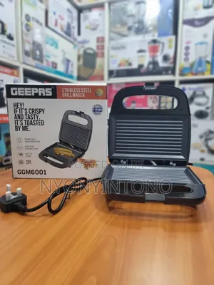 Geepas High Quality Grill Maker With 2yrs Warranty