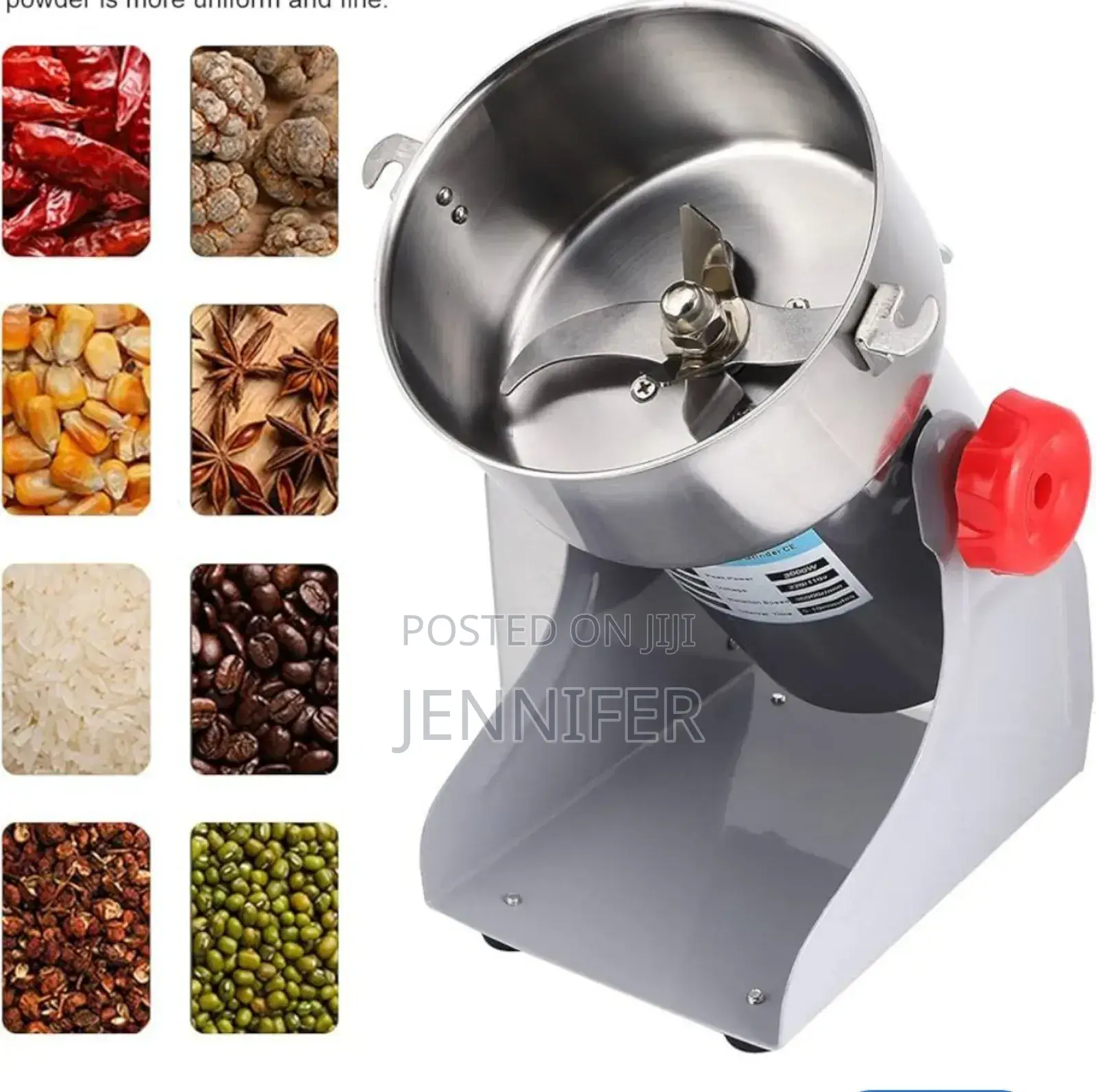 Commercial Electric Grinder, Coffee Mill 500g