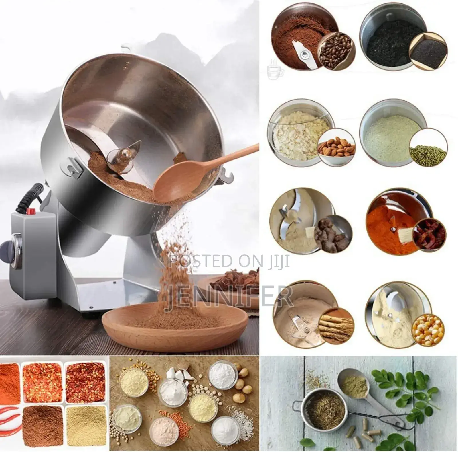 Commercial Electric Grinder, Coffee Mill 500g
