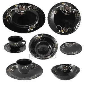 Flowered Potted Dinner Plates Bowls, and Dessert Plates