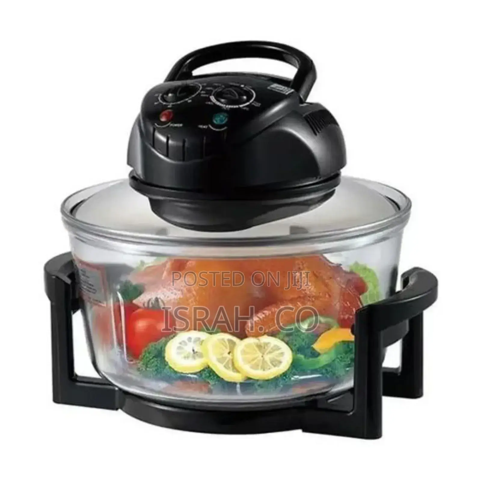 20litre - 8 in 1 Glass Turbo Convection Halogen Oven,