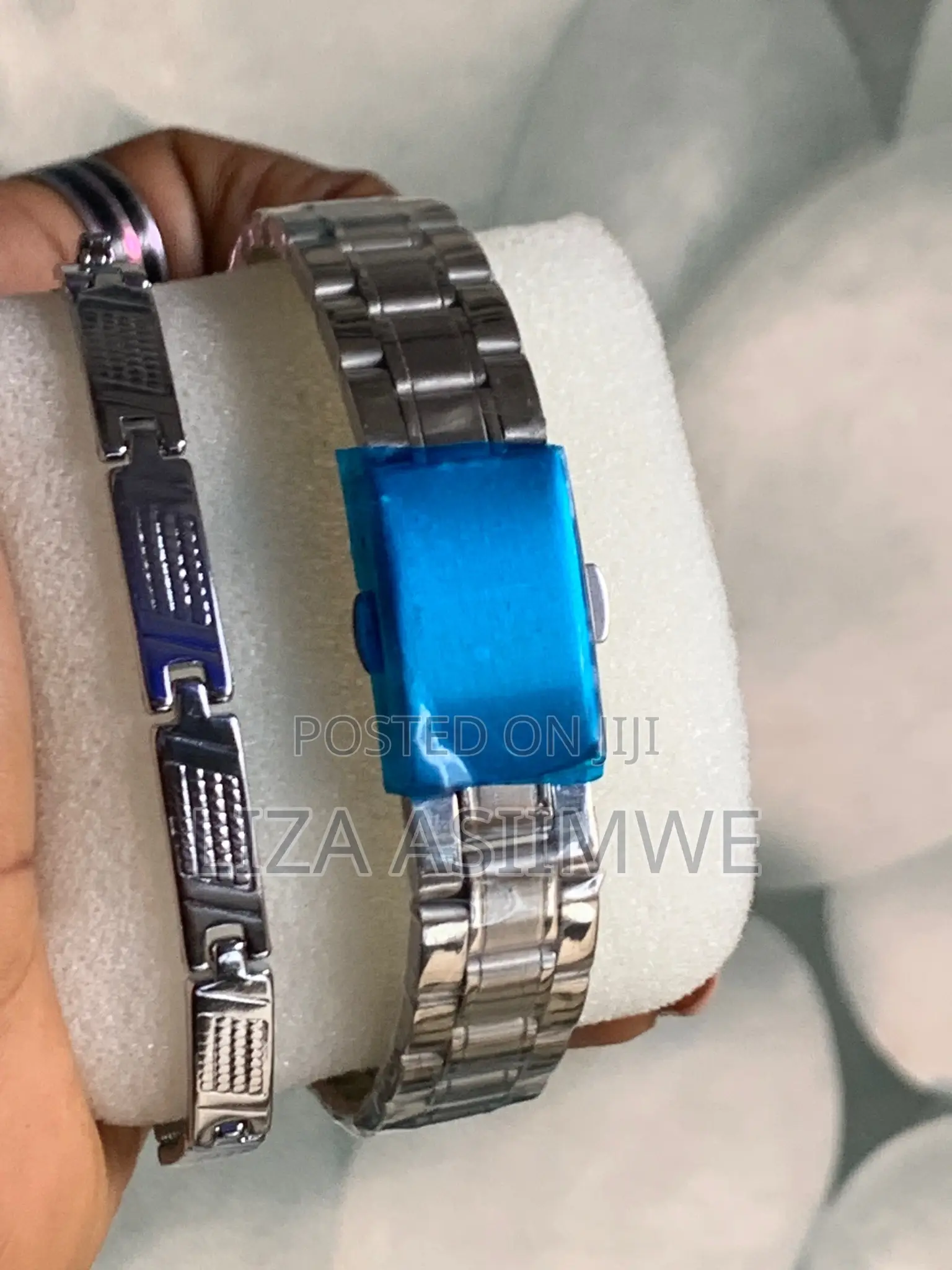 Casual Watch and a Bracelet