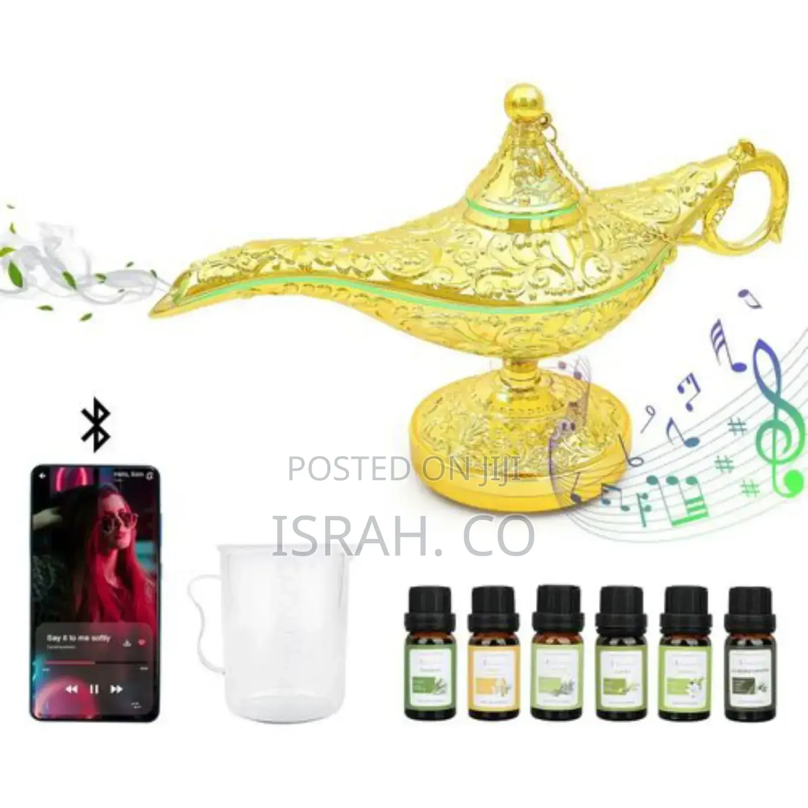 4 in 1 Decorative Aromatherapy Oil Diffuser, Aladdin