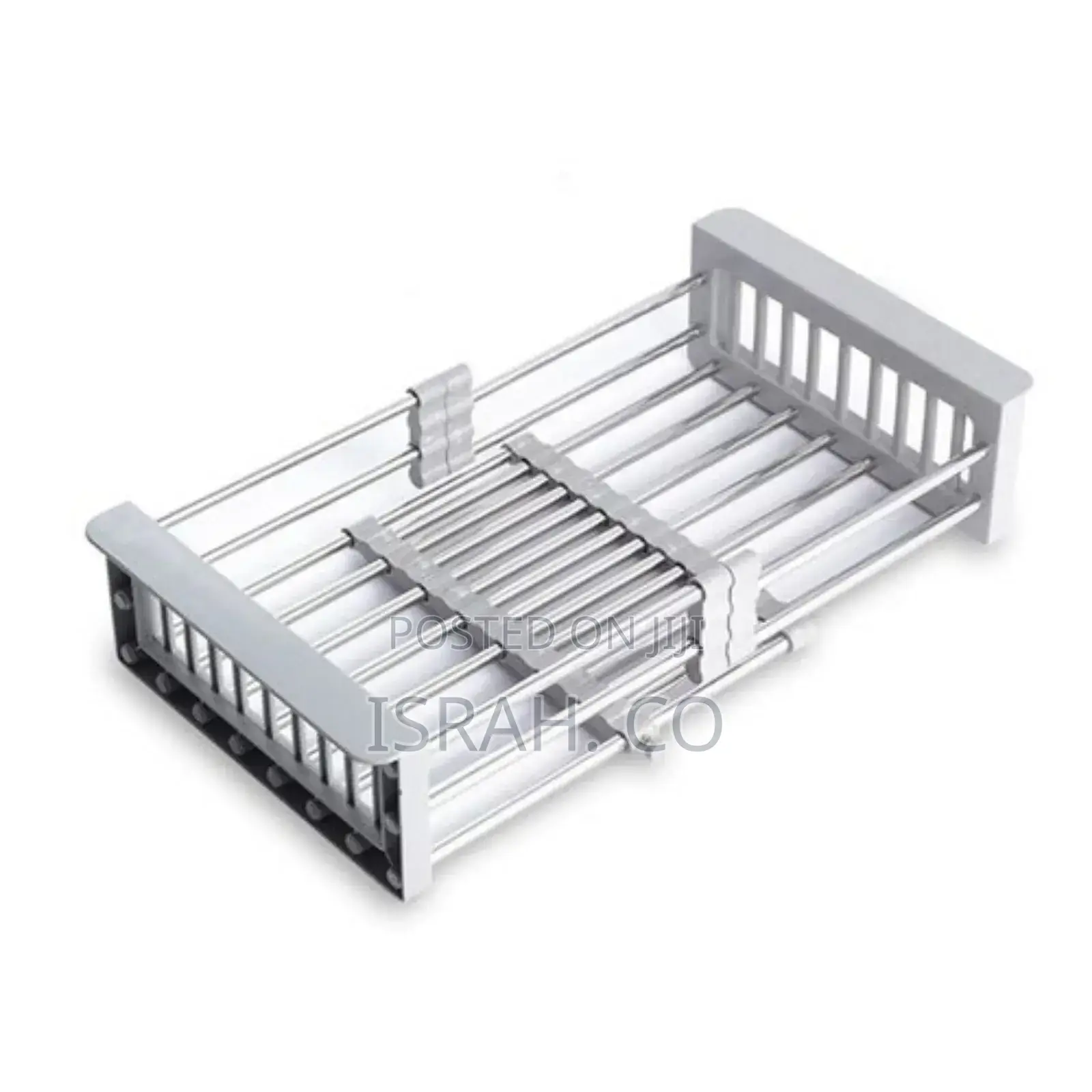 Stainless Steel Expandable Dish Drying Rack Over Sink