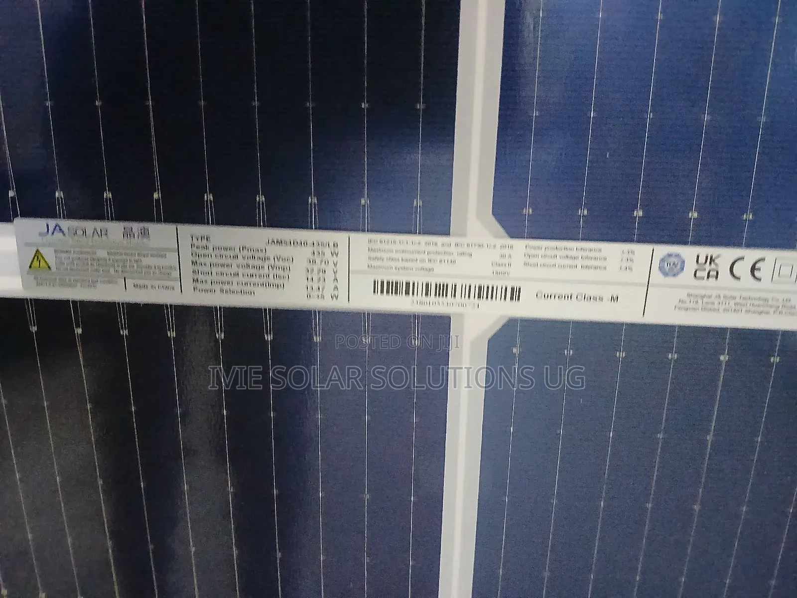Ja Solar Panels 435w