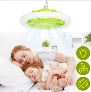 Ceiling Fan - Portable Ceiling Fan-With Remote Control,Light