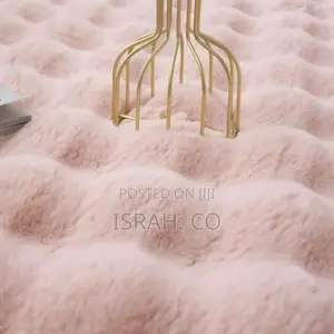 Washable Shag Lounge Area Rug Pink
