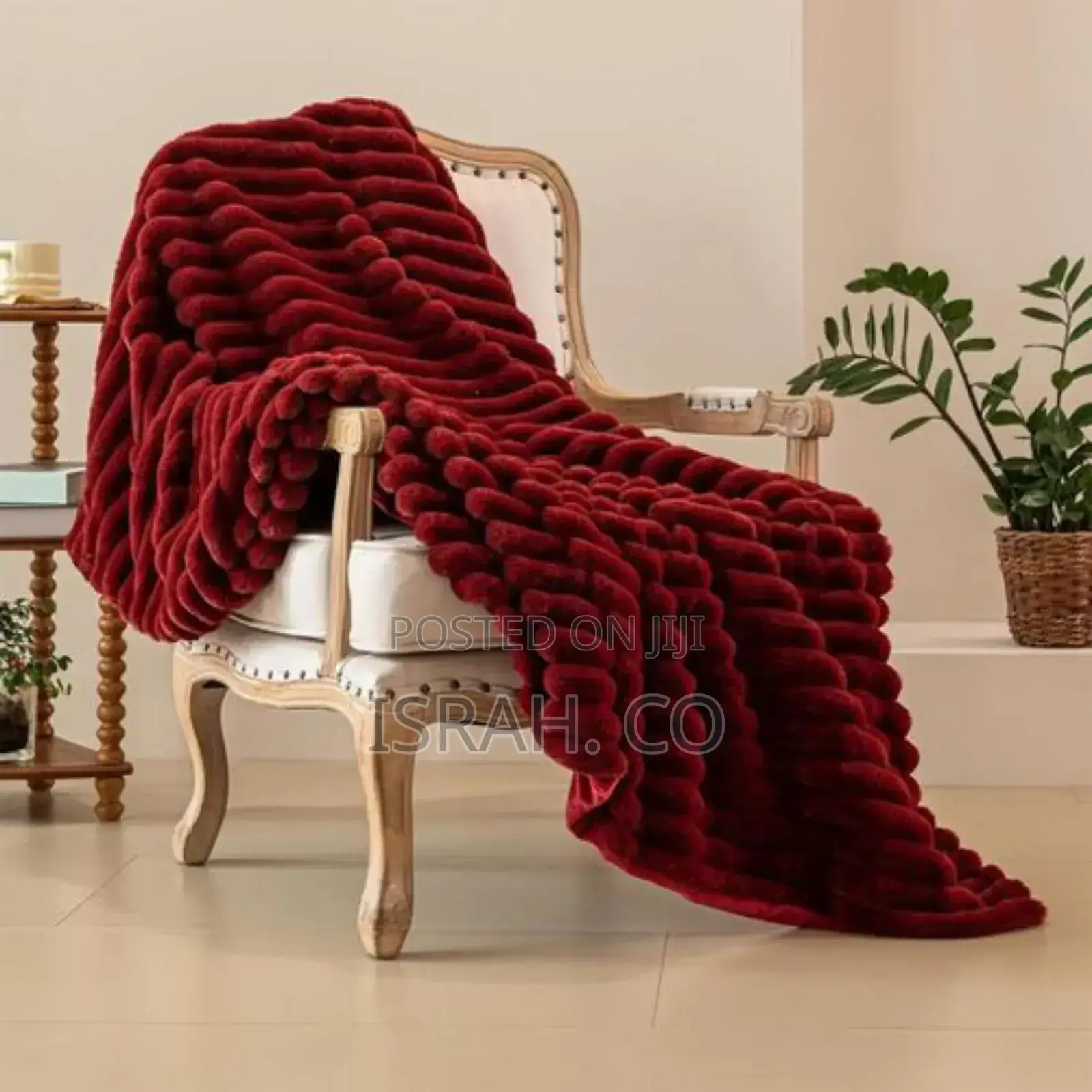 Super Soft Plush Blanket Maroon