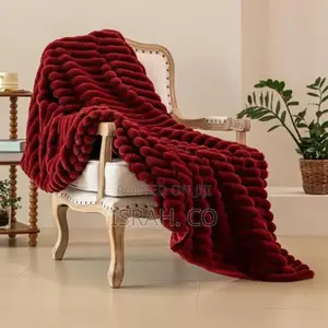 Super Soft Plush Blanket Maroon