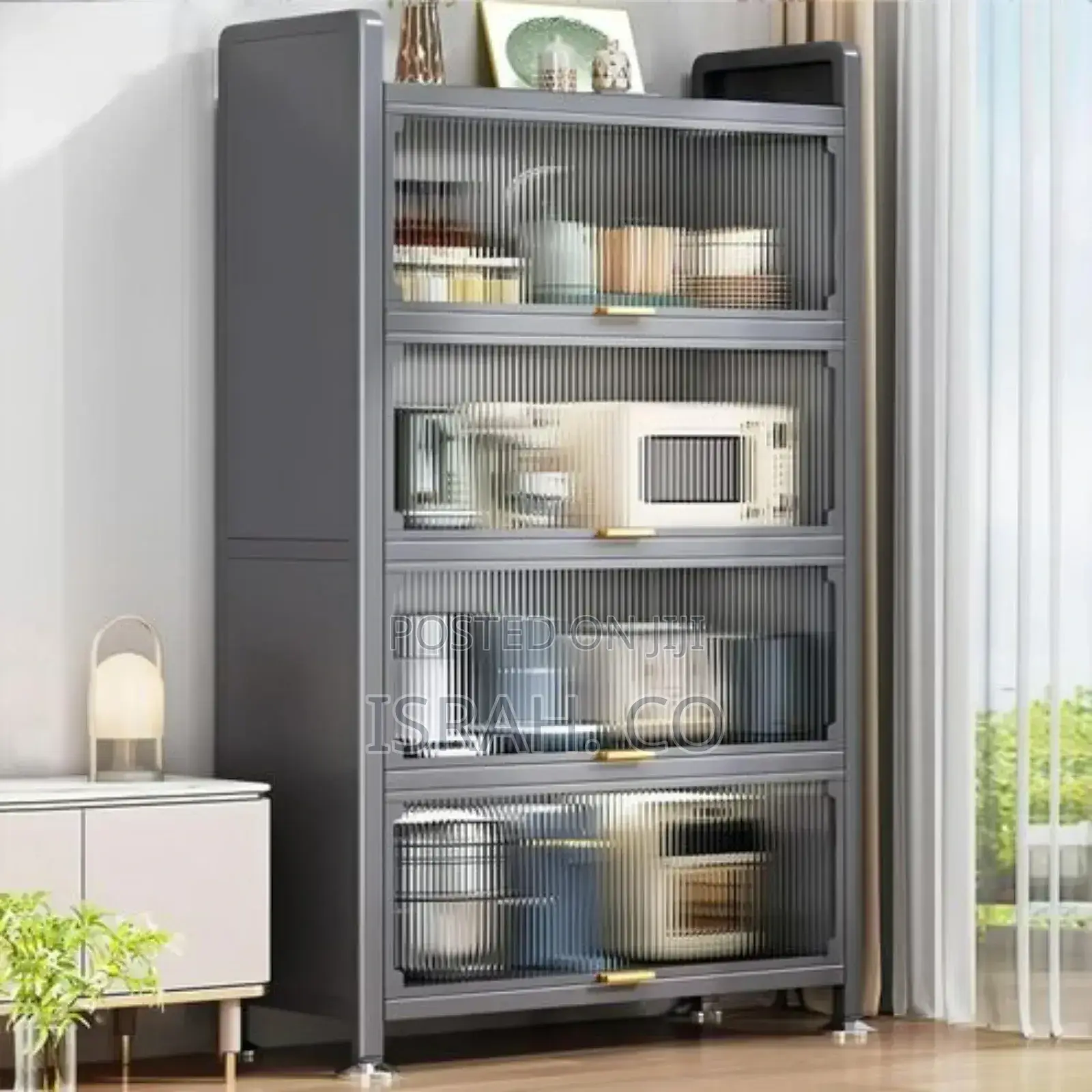 Bread, Coffee Station, and Microwaves Kitchen Rack