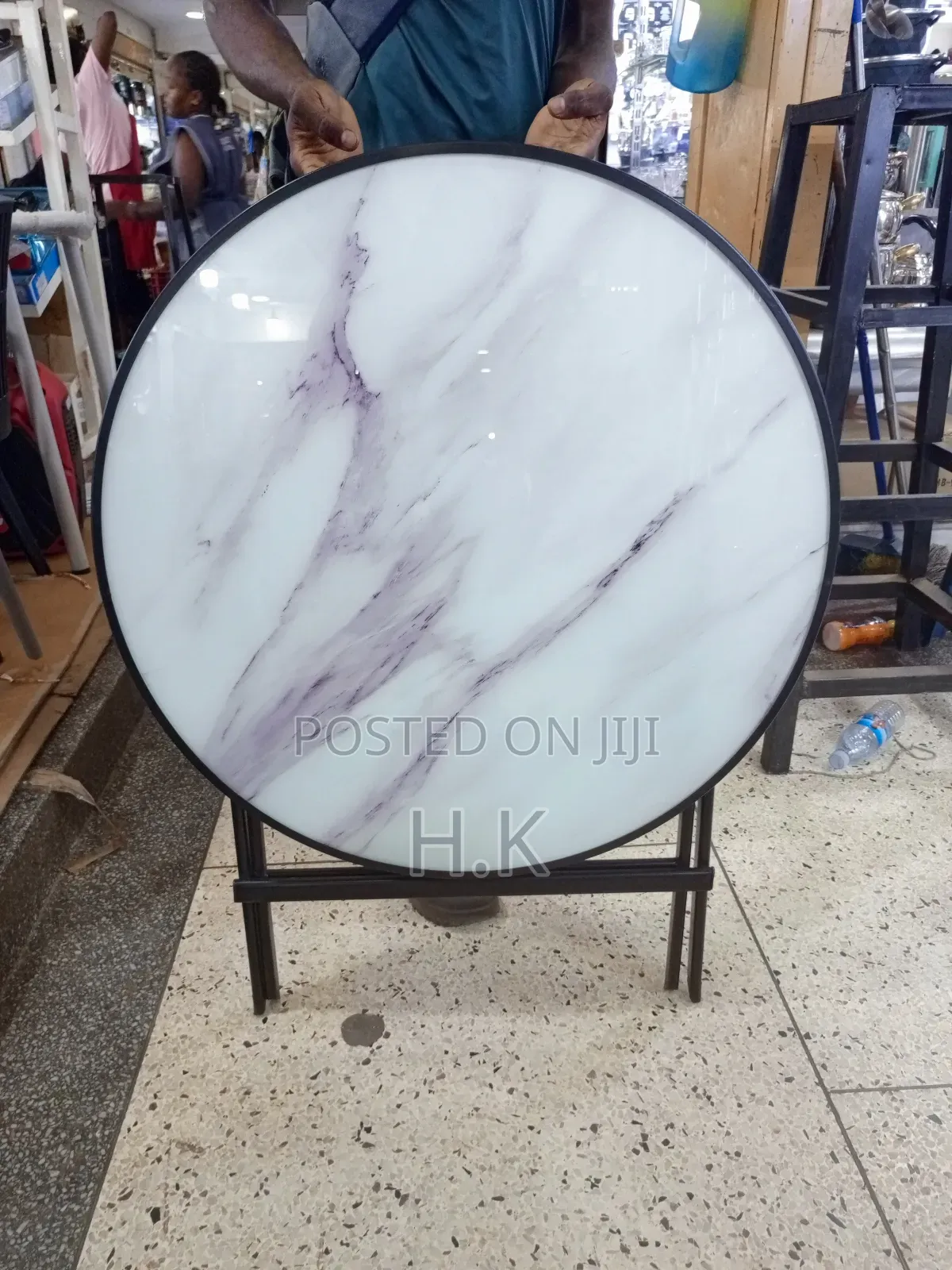 Round Folding Table