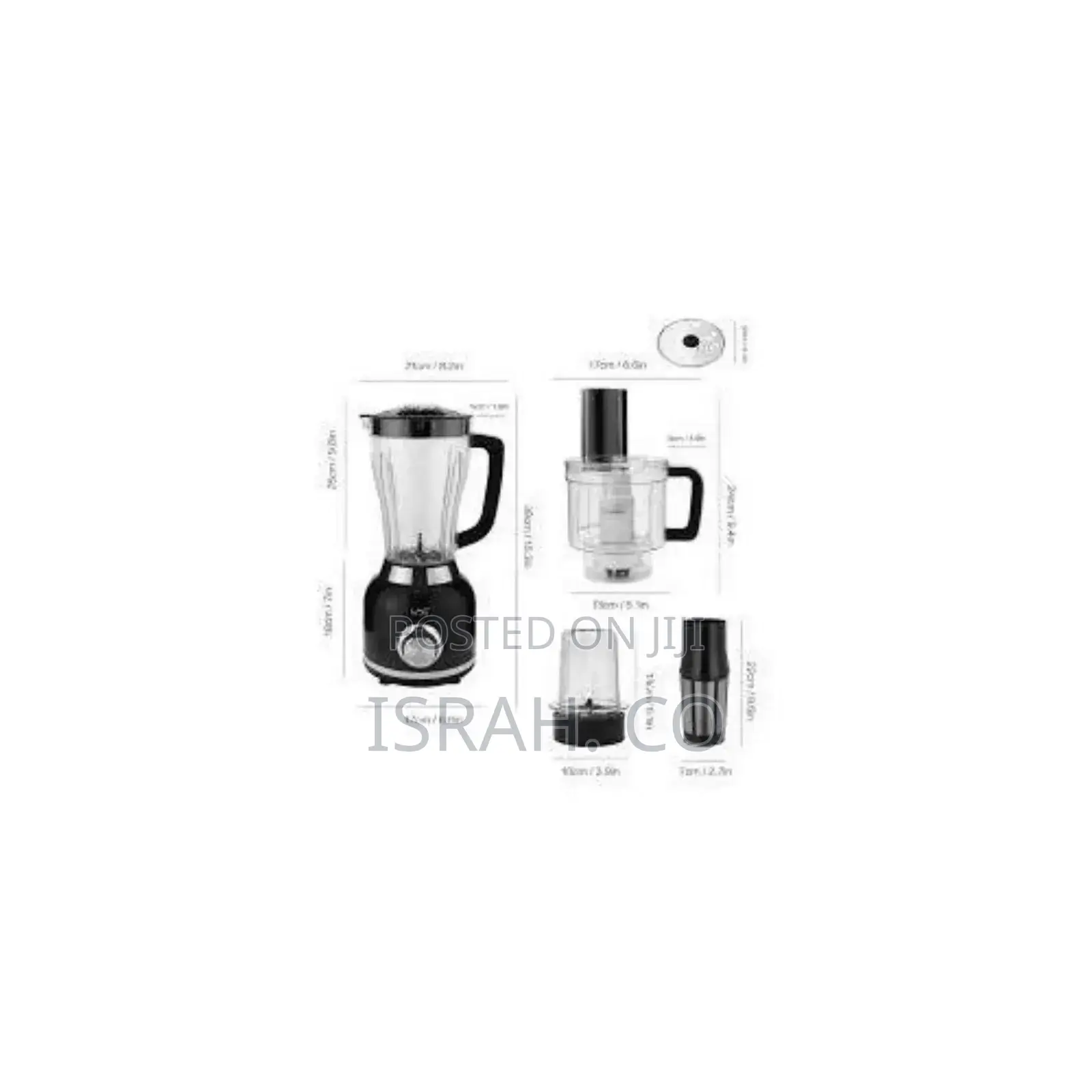 6in1 Multifunction Electric Table Super Blender With 1.5l Pc