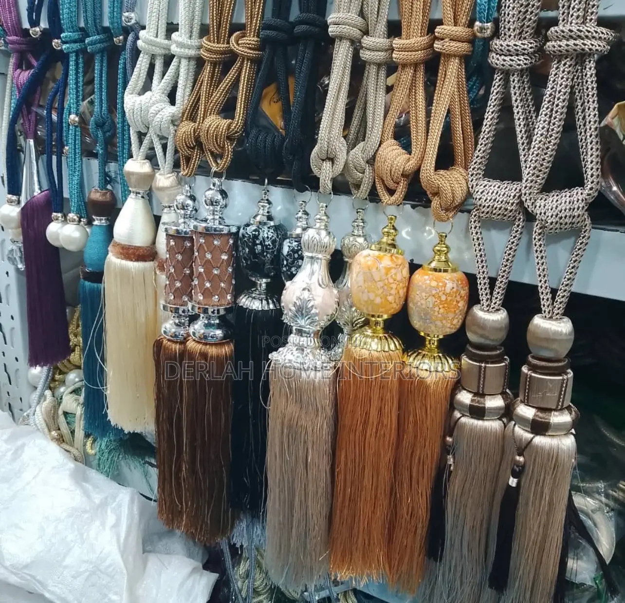 Curtain Tie- Back Per Pair