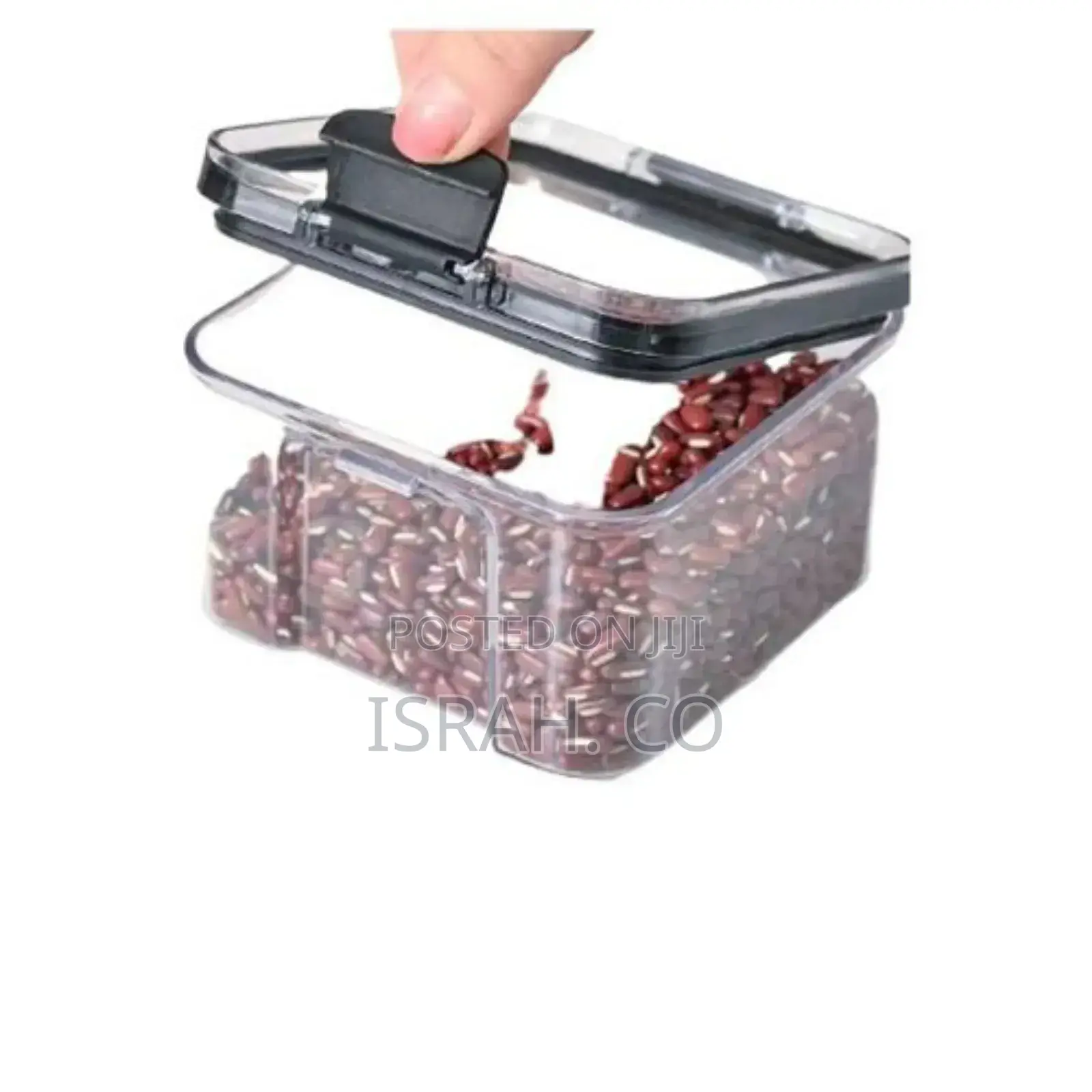 6 Piece Tight Cereal Storage Containers Airtight Plastic