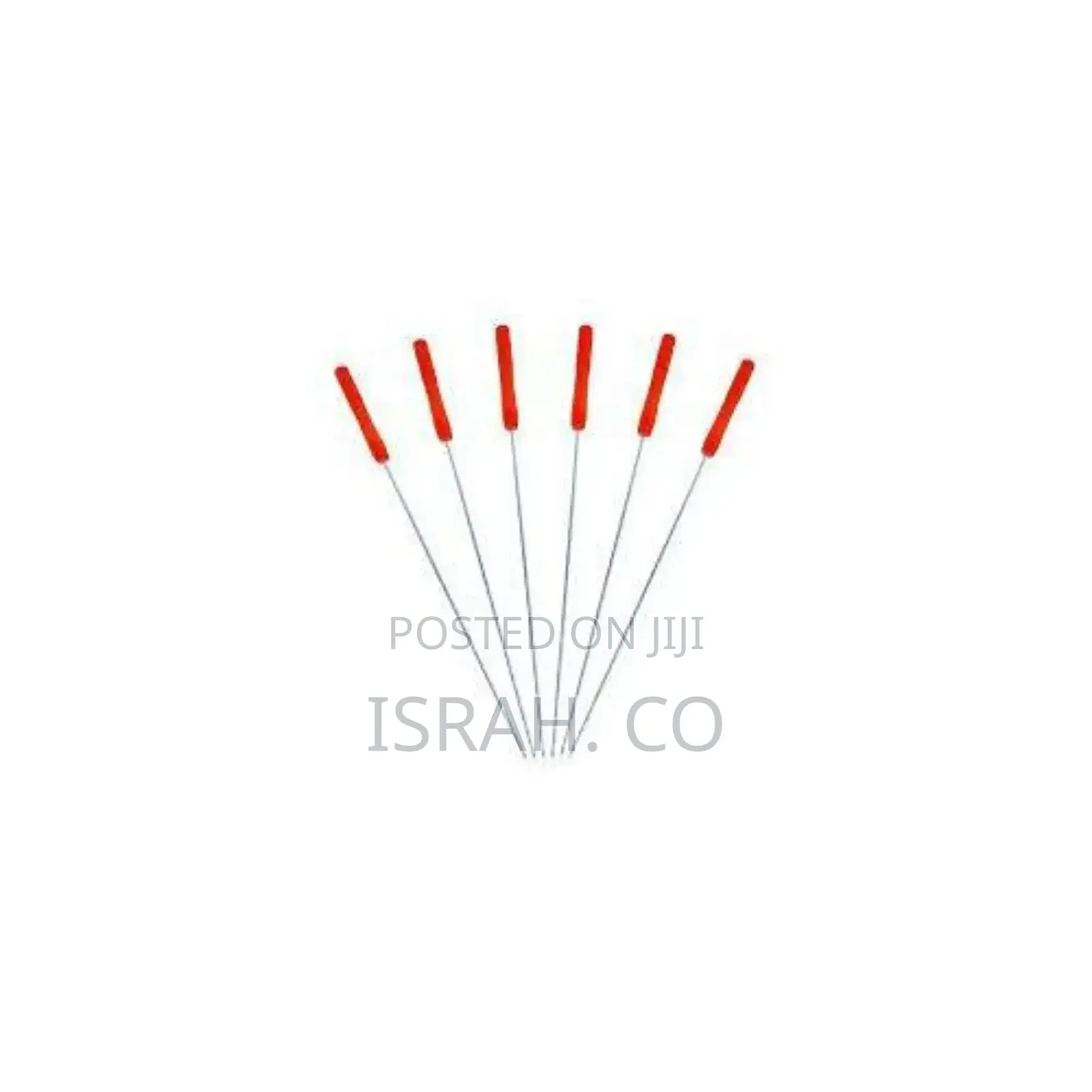 6 Pieces Shish Kebab Needle Sticks Double Ended