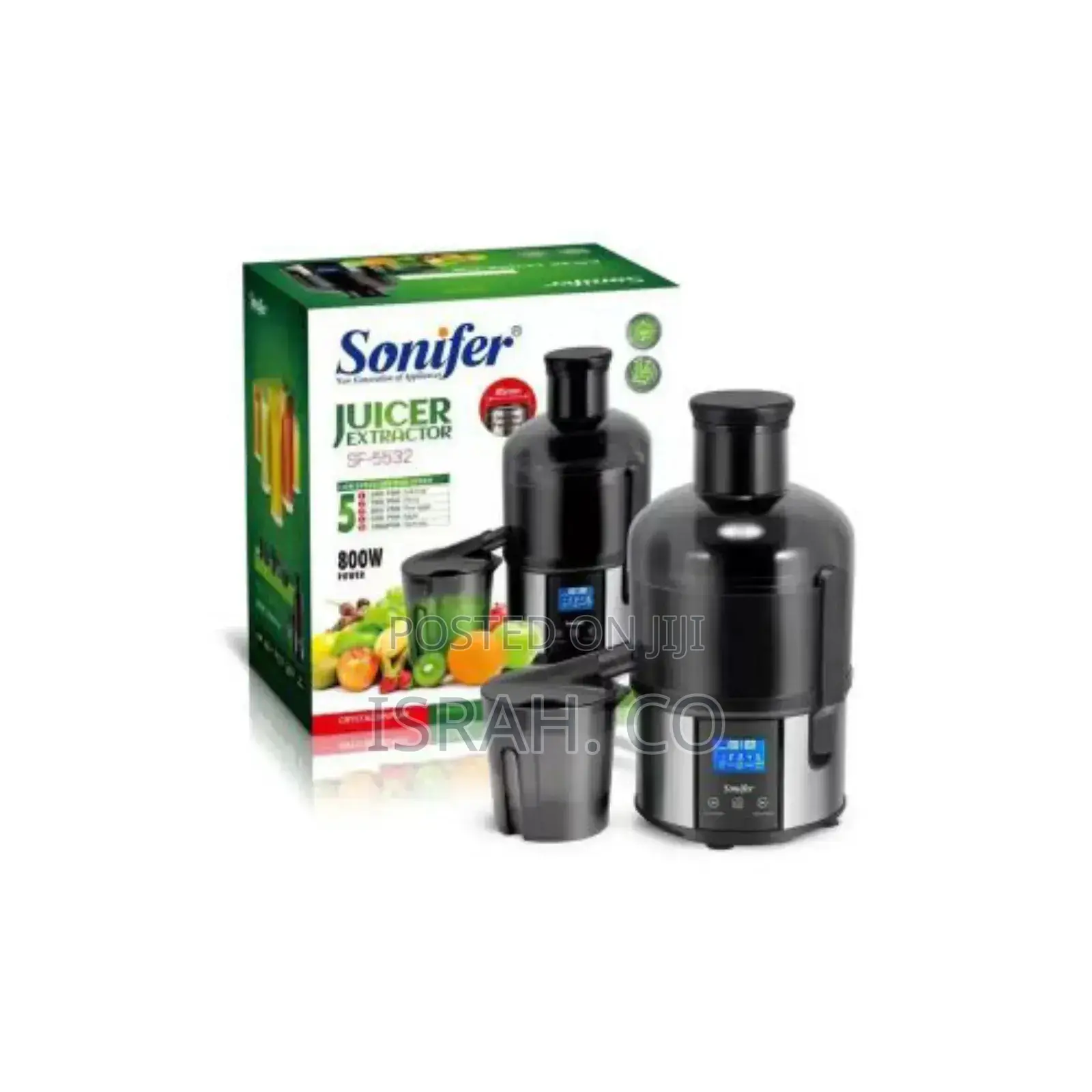 Sonifer Juicer Extractor Computer Control-Crystal Display