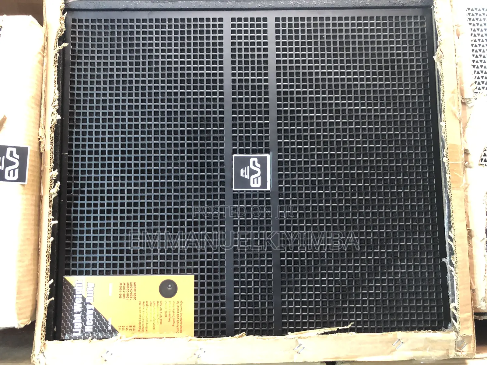 Ev Bass Speaker